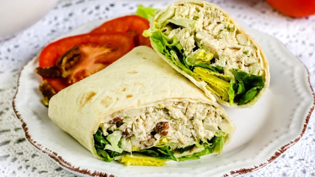 Healthy Chicken Salad Wrap Recipe