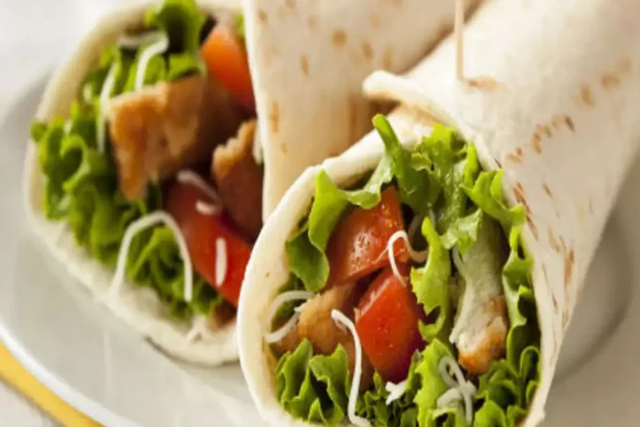 Healthy Chicken Salad Wrap Recipe