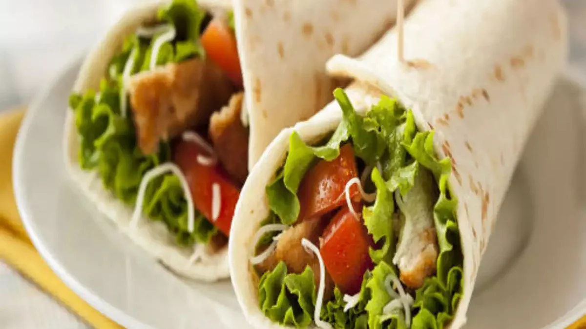 Healthy Chicken Salad Wrap Recipe